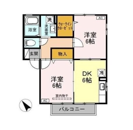 リヴィエールToki A/Bの物件間取画像